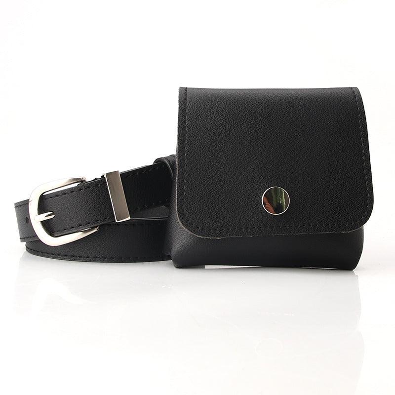 Minimalist Solid Waist Bag Classic Storage Pouch