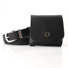 Minimalist Solid Waist Bag Classic Storage Pouch