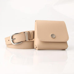 Minimalist Solid Waist Bag Classic Storage Pouch