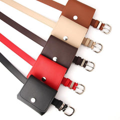 Minimalist Solid Waist Bag Classic Storage Pouch