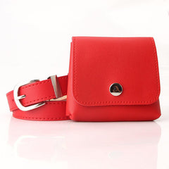Minimalist Solid Waist Bag Classic Storage Pouch