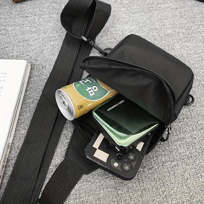 Nylon Crossbody Chest Bag Lightweight Fanny Pack