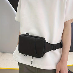 Nylon Crossbody Chest Bag Lightweight Fanny Pack