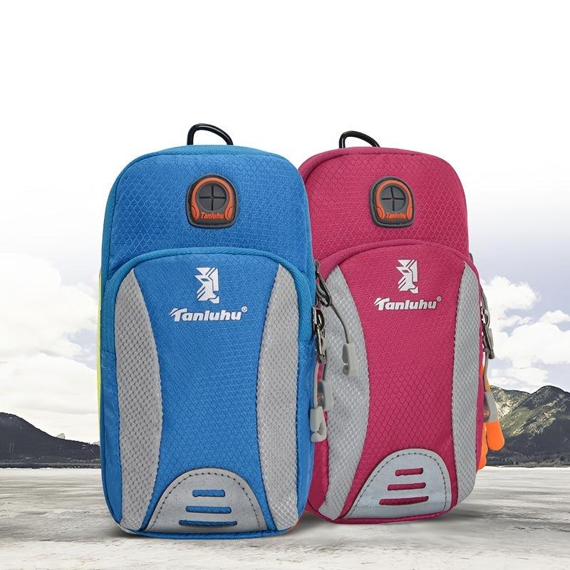Mini Zipper Phone Arm Bag Crossbody Wrist Sports Bag