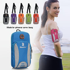 Mini Zipper Phone Arm Bag Crossbody Wrist Sports Bag