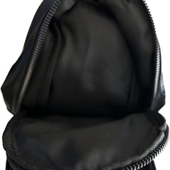 Solid Casual Chest Bag PU Leather Textured Sling Bag