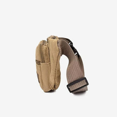 Canvas Waist Bag Unisex Outdoor Sports Fanny Pack Belt Phone Pouch