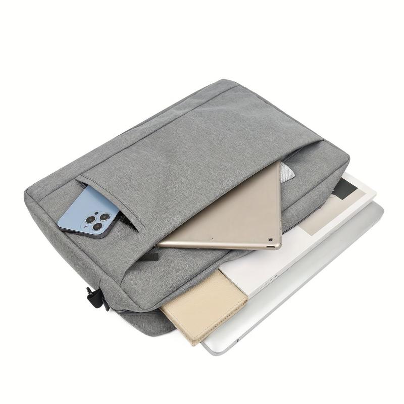 Grey Laptop Bag Fits 35-56-38 Laptop Business Commuter Briefcase