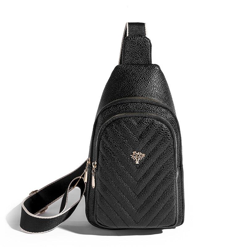 Plaid Quilted Chest Bag Multifunctional Bag Adjustable Strap