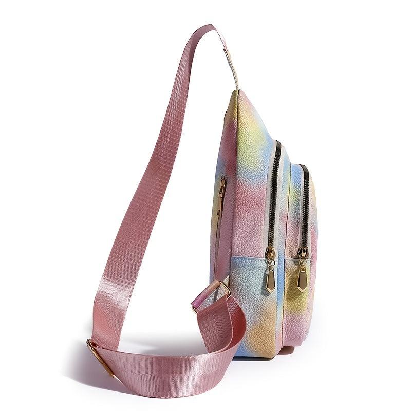 Plaid Quilted Chest Bag Multifunctional Bag Adjustable Strap