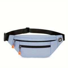 Outdoor Casual Chest Bag Nylon Lightweight Adjustable Strap Waist Bag