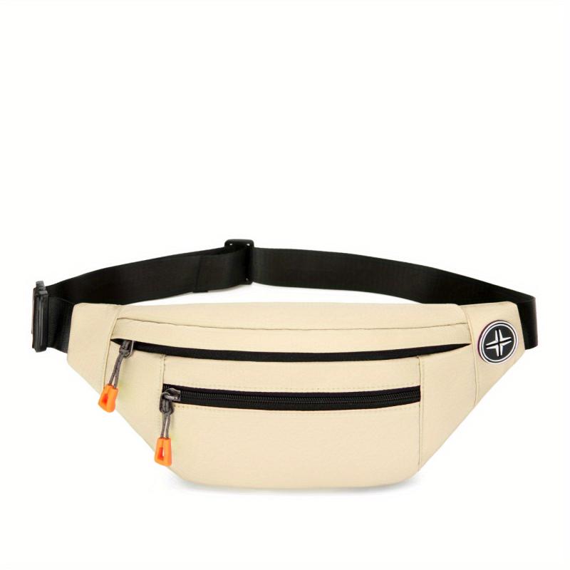 Outdoor Casual Chest Bag Nylon Lightweight Adjustable Strap Waist Bag