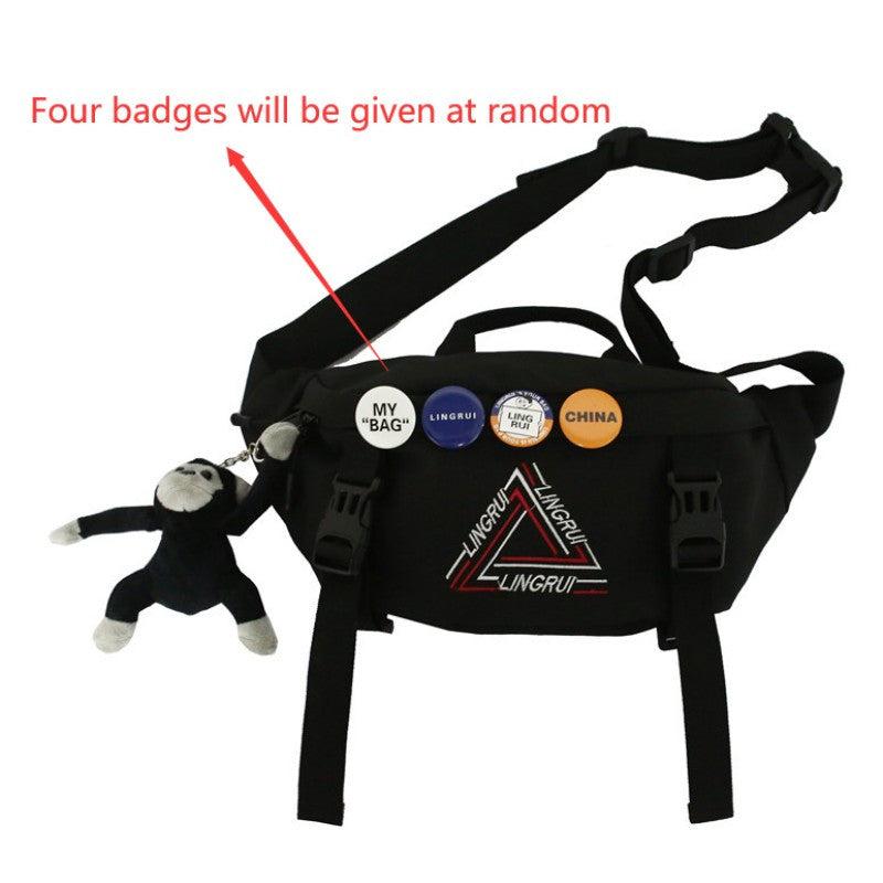 Large Capacity Chest Bag Sports Fitness Crossbody Fanny Pack