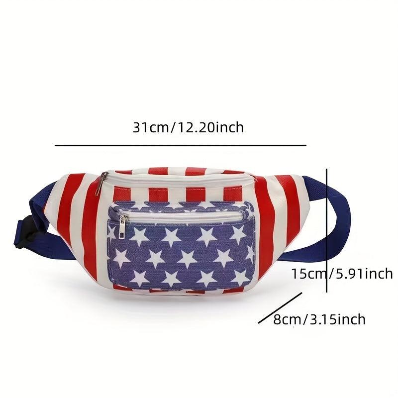 Outdoor Casual Chest Bag Lightweight Adjustable Strap Waist Bag