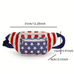 Outdoor Casual Chest Bag Lightweight Adjustable Strap Waist Bag
