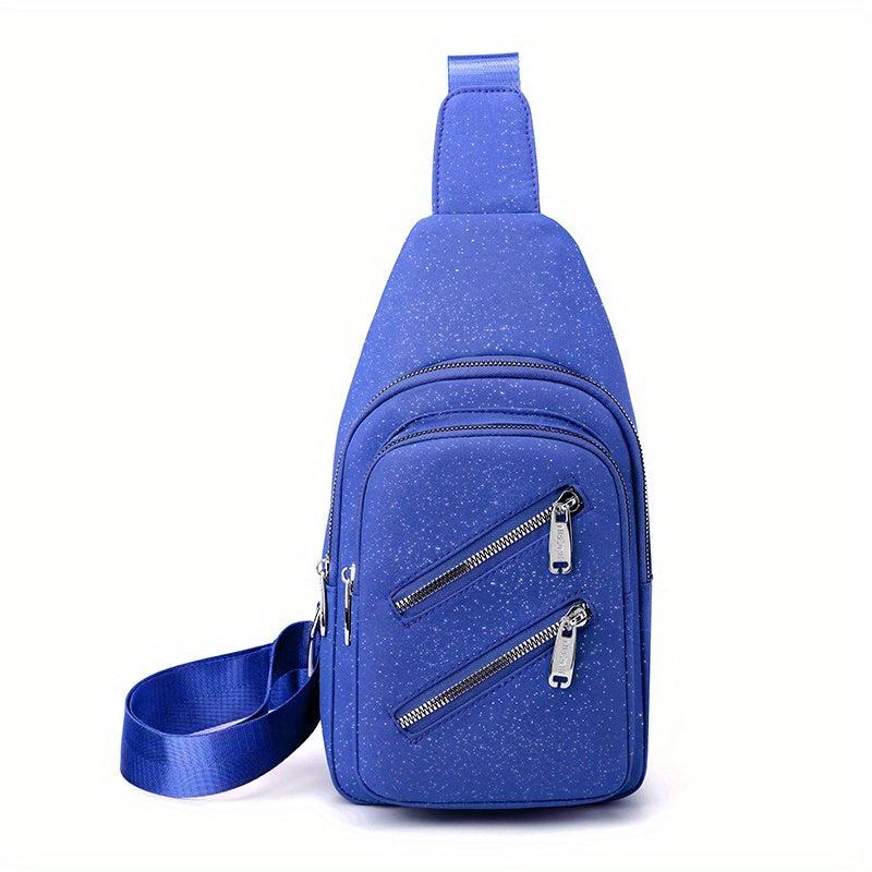 Bright Star Chest Bag Nylon Crossbody Purse