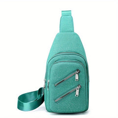 Bright Star Chest Bag Nylon Crossbody Purse