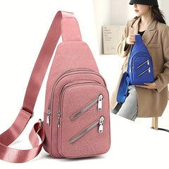 Bright Star Chest Bag Nylon Crossbody Purse