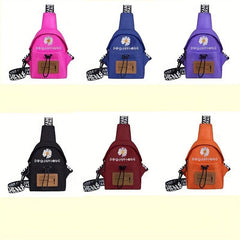 Kpop Style Crossbody Bag Nylon Travel Sports Chest Purse 7.87 Inch