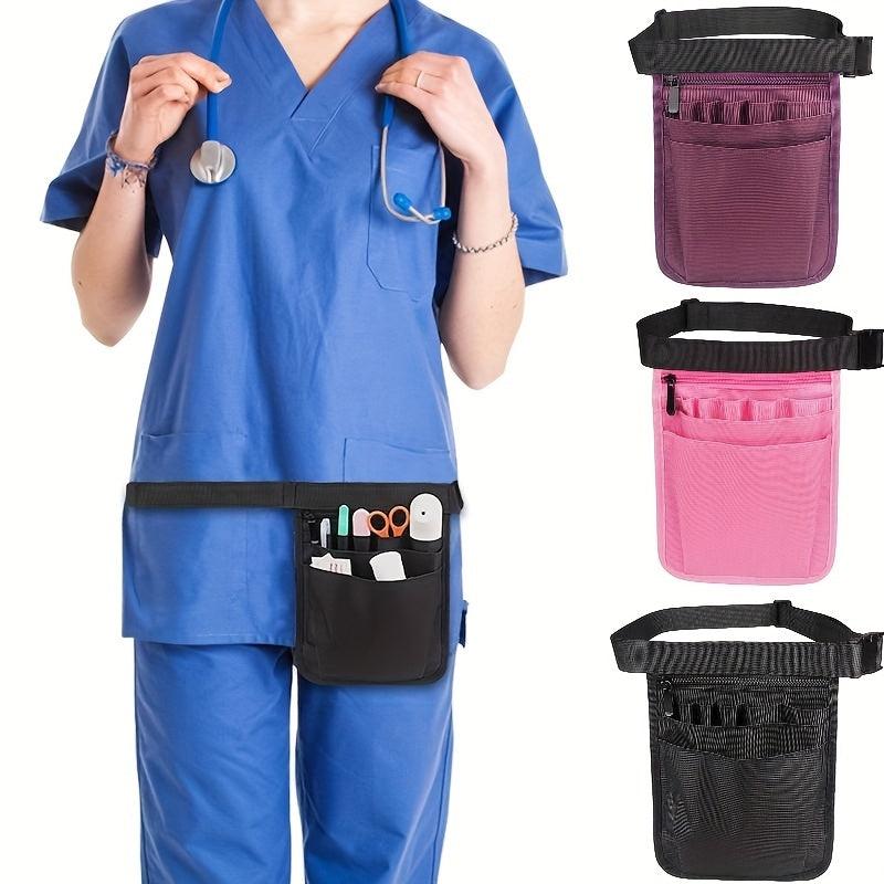 Portable Nurse Waist Bag Solid Tools Bag Nurse Fanny Pack
