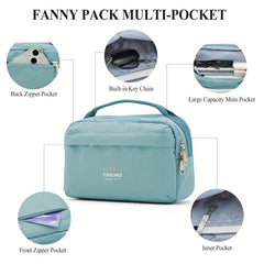 Waterproof Fanny Pack Sports Gym Waist Bag Crossbody Purse