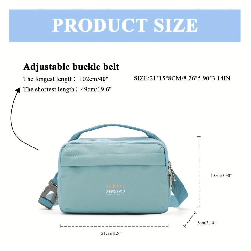 Waterproof Fanny Pack Sports Gym Waist Bag Crossbody Purse