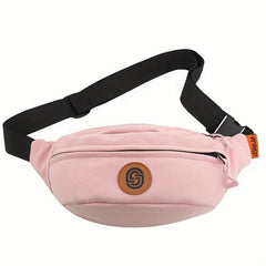 Sports Running Waist Bag Casual Nylon Crossbody Bag Chest Bag