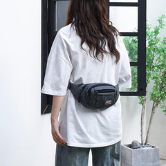 Nylon Waist Bag Fancy Pack Outdoor Storage Chest Bag