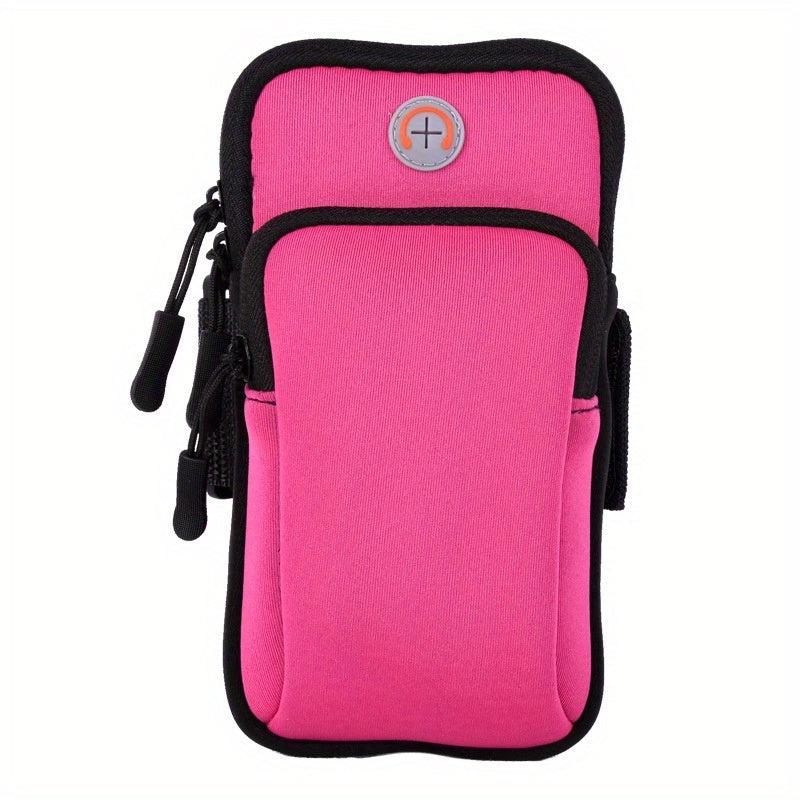 Waterproof Running Arm Bag Layered Zipper Arm Bag