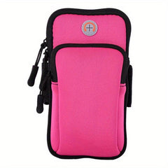 Waterproof Running Arm Bag Layered Zipper Arm Bag
