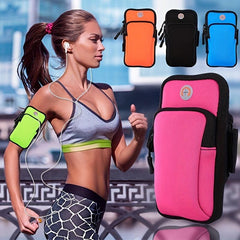 Waterproof Running Arm Bag Layered Zipper Arm Bag
