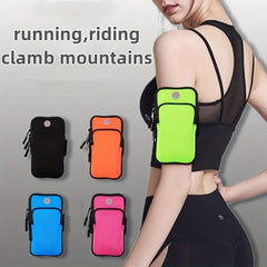 Waterproof Running Arm Bag Layered Zipper Arm Bag