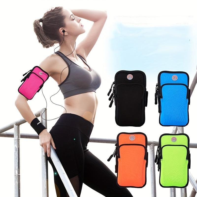 Waterproof Running Arm Bag Layered Zipper Arm Bag