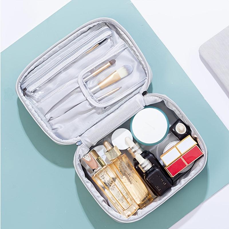 Cosmetic Bag Travel Organizer Women Multifunction Toiletries Storage Pouch