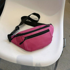 Minimalist Crossbody Chest Bag Nylon Sling Bag All Match Travel Purse