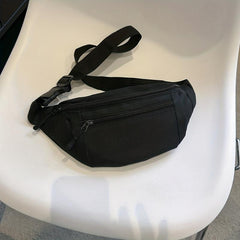 Minimalist Crossbody Chest Bag Nylon Sling Bag All Match Travel Purse