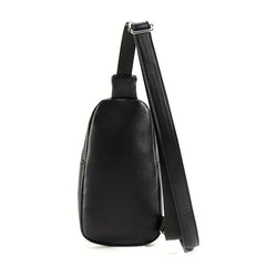 Minimalist Portable Zipper Sling Bag Sports Fitness Crossbody Bag