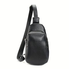 Minimalist Portable Zipper Sling Bag Sports Fitness Crossbody Bag