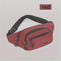 Canvas Chest Bag Lightweight Casual Sports Crossbody Bag