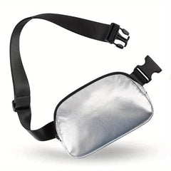 Casual Minimalist Crossbody Bag Zipper Chest Bag