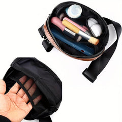 Casual Minimalist Crossbody Bag Zipper Chest Bag