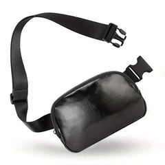 Casual Minimalist Crossbody Bag Zipper Chest Bag