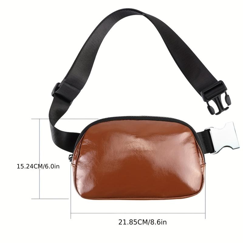 Casual Minimalist Crossbody Bag Zipper Chest Bag