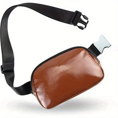 Casual Minimalist Crossbody Bag Zipper Chest Bag