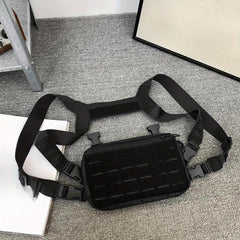 Tactical Chest Bag Crossbody Sling Purse & Hip Hop Belt Bag