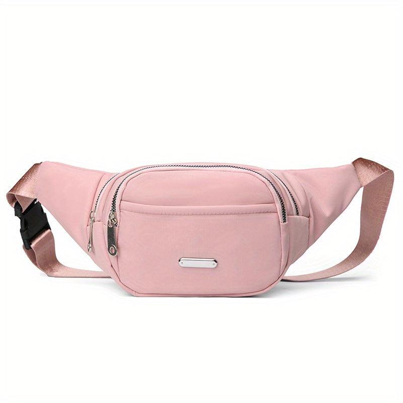 Outdoor Casual Crossbody Bag Nylon Lightweight Fanny Pack
