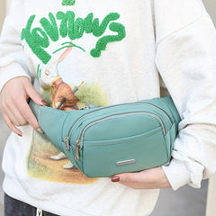 Outdoor Casual Crossbody Bag Nylon Lightweight Fanny Pack