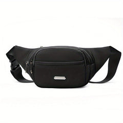 Outdoor Casual Crossbody Bag Nylon Lightweight Fanny Pack