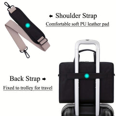 Large Capacity Laptop Bag for 39-43 Laptop Shoulder Bag Men's Document File Hand