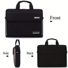 Large Capacity Laptop Bag for 39-43 Laptop Shoulder Bag Men's Document File Hand